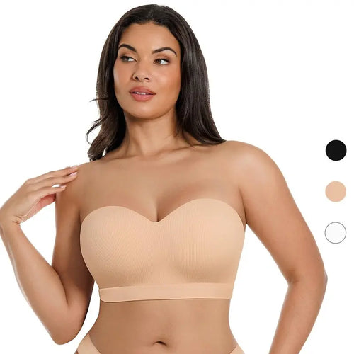 Invisible Non-Slip Strapless Bra